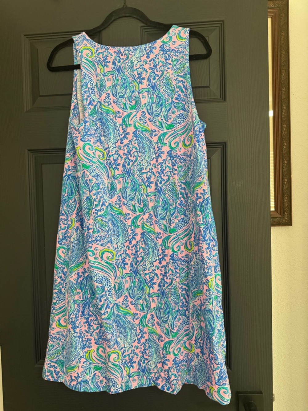 Lilly Pulitzer LELA HENLEY TANK DRESS - Lilac Rose Mermaid - Picture 5 of 9